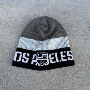 Los Angeles Kings Reebok NHL Beanie‎ Grey Black